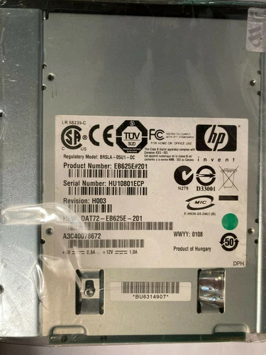HP DW026A Storageworks DAT72 36/72GB Interne USB DDS-5 DW026B EB625E #