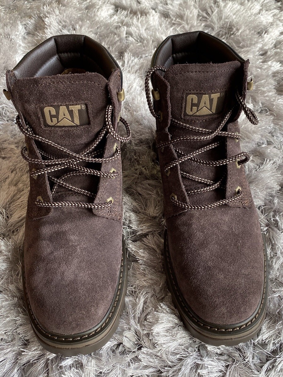 Caterpillar Mens Suede Leather Boots Size UK 7 | eBay UK