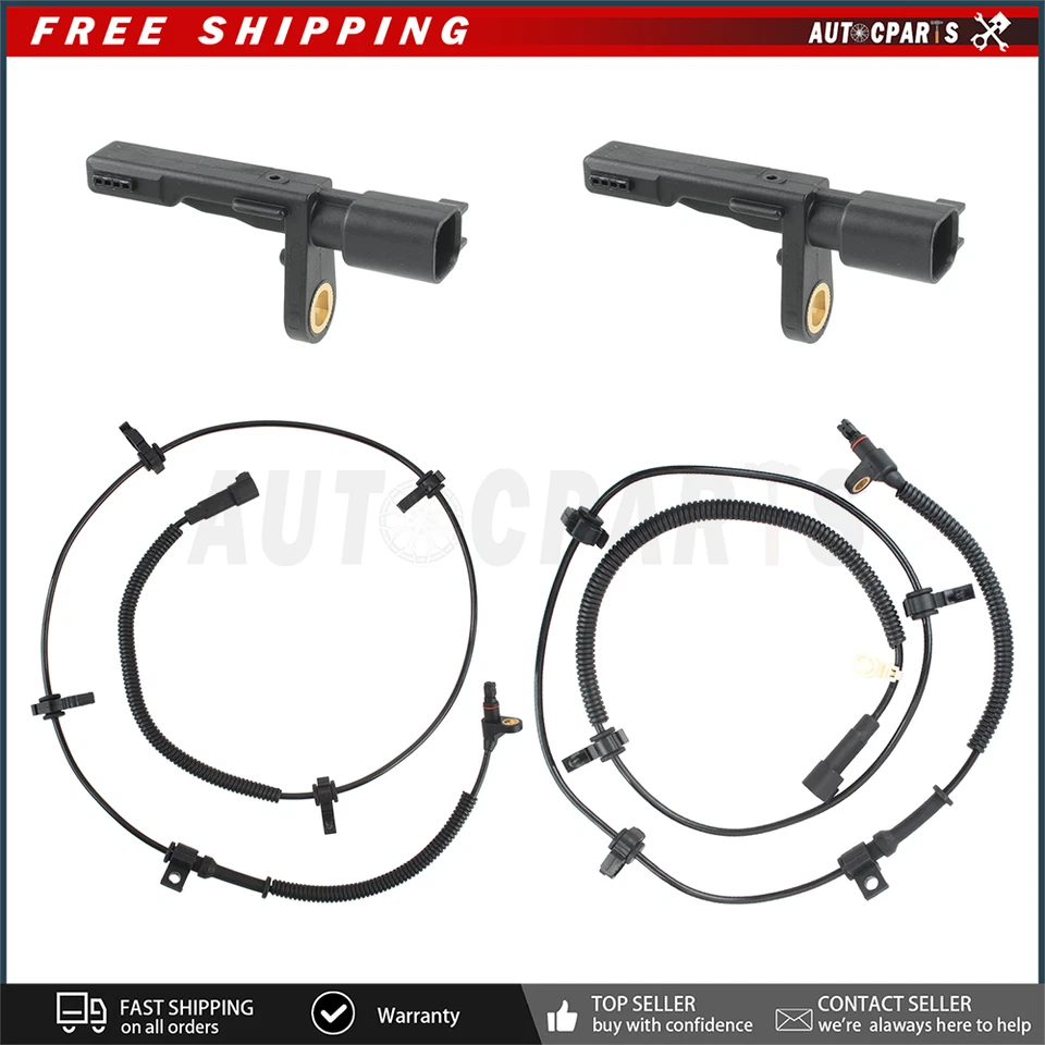 Sensor de velocidad de rueda 4 ABS delantero trasero derecho e izquierdo para Jeep Liberty 2006-2007 Foto 2 de 4