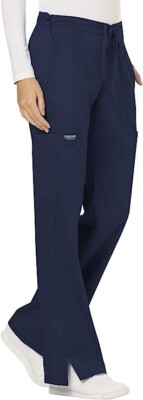 Scrubs for Women Workwear, Drawstring Scrub Pants, Soft Stretch WW105 size XS