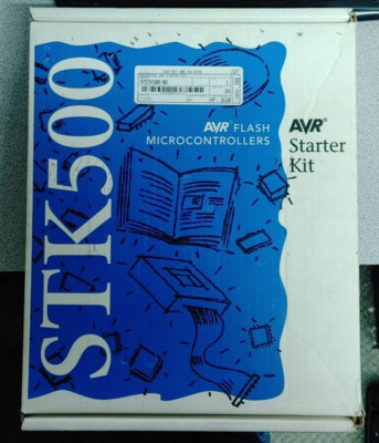 ATMEL ATSTK500-ND AVR FLASH MICROCONTROLLER STARTER KIT NEW!! WOW!!