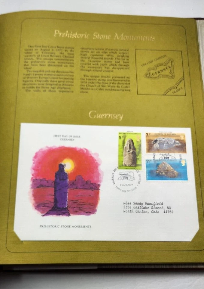 1977 FIRST DAY COVERS FROM AROUND THE WORLD POSTAL COMMEMORATIVE complete origin - Image 4 of 4
