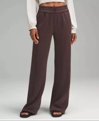 New Lululemon Ribbed Softstreme MR Pant 32'' Size 4 Espresso -LW5FAGS ESPR Packed