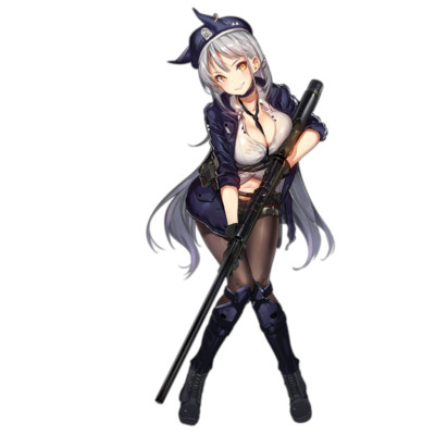 SPR A3G Girls Frontline Anime Weatherproof Sticker 6'' Car Decal