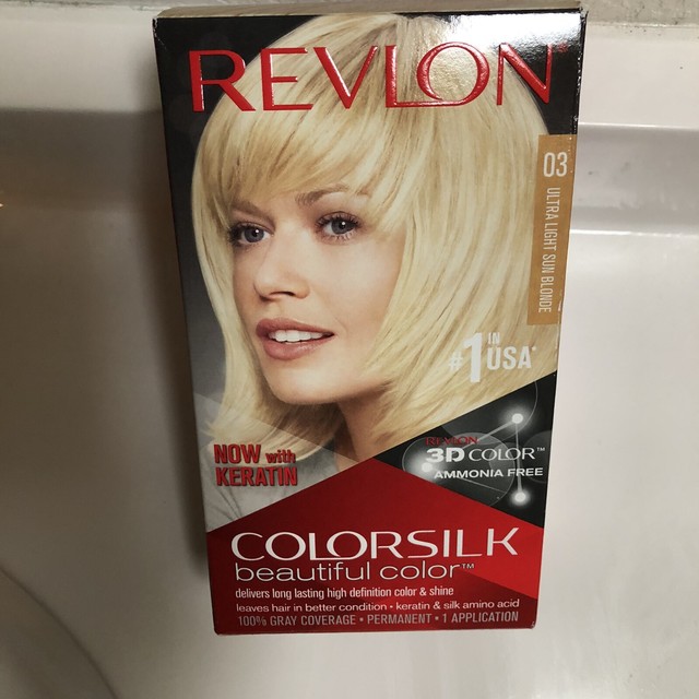 revlon colorsilk beautiful color permanent hair dye 03