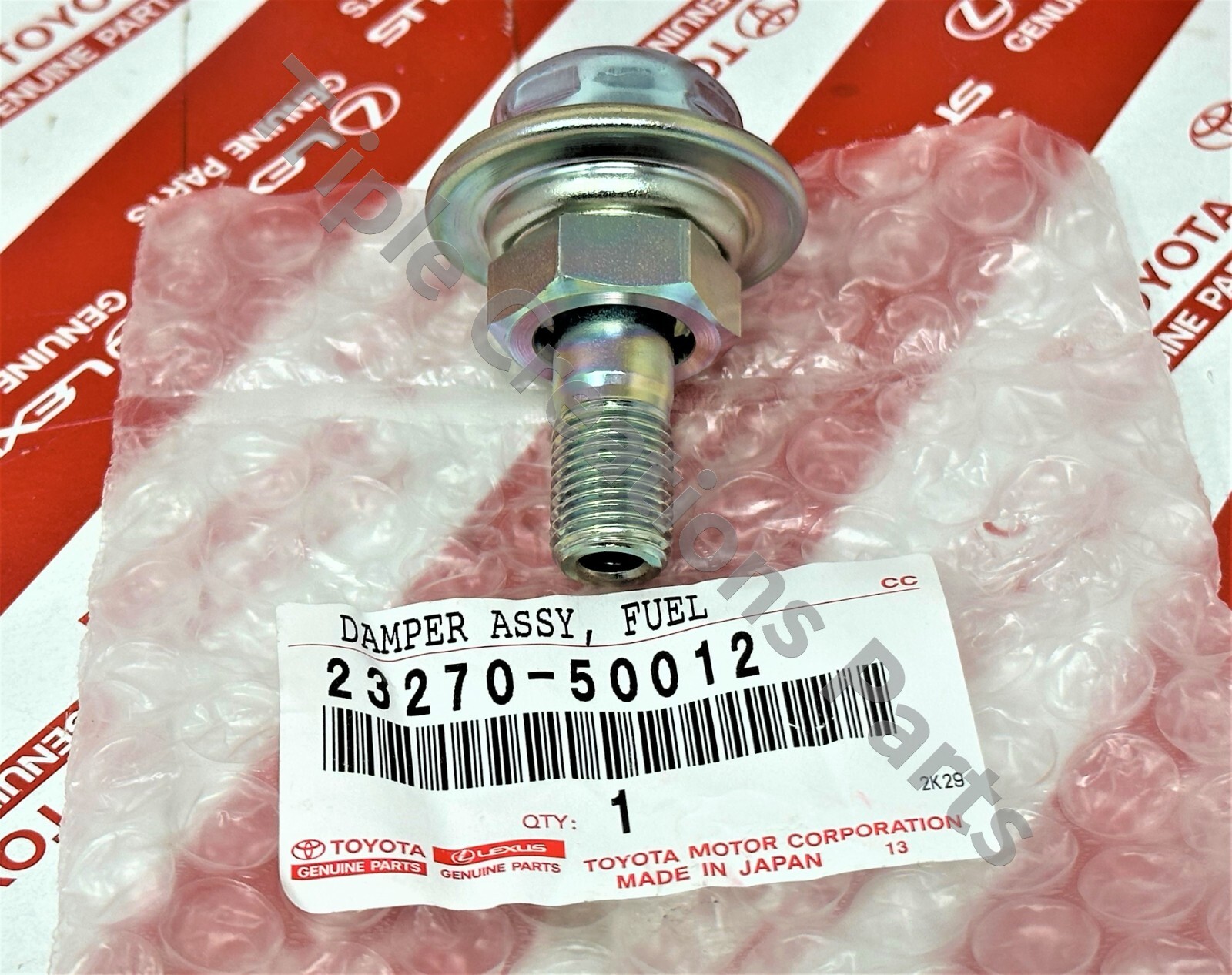 2327050012 GENUINE OEM TOYOTA DAMPER ASSY, FUEL PRESSURE PULSATION 2327050012 eBay