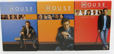 Dr House - Season 1, 2 & 3 - DVD
