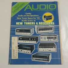 Audio January 1973 Tuners and Receivers Flat Speakers M6
