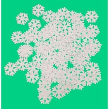 NEW White Wooden Snowflakes Christmas Winter Holiday Decorations Crafts Ornament