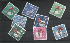 PANAMA OLIMPICA, 1964, MI # 677/84, SET COMPLETO, MNH