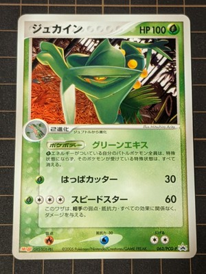 Pokemon Card Sceptile 063 Pcg P Meiji Promo Japanese Ebay