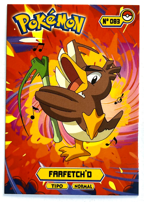 2025 POKEMON KANTO ATTACK Card #083 FARFETCH´D Peru Edition | eBay