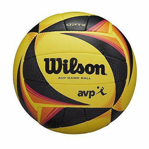 Wilson OPTX AVP Official GB Beach Volleyball - Black/Yellow - Picture 1 of 1