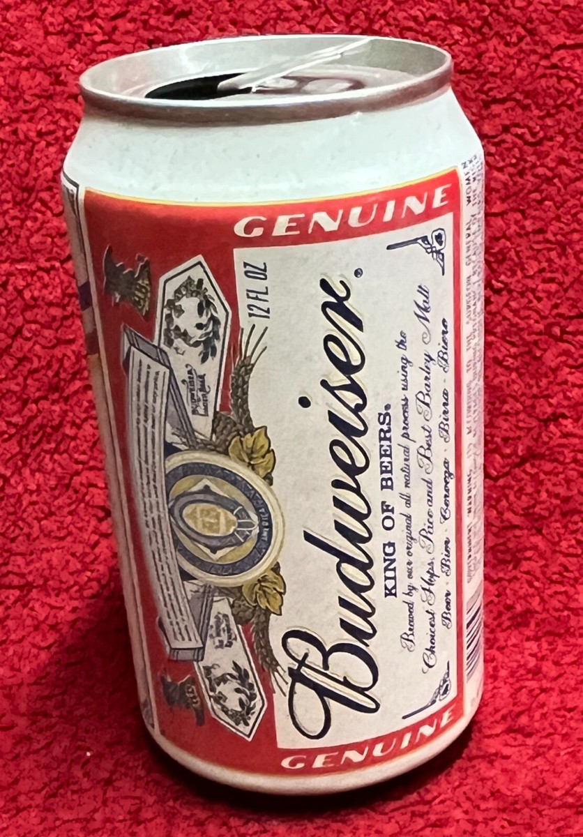 2002 Budweiser Saluting American Heroes 12oz Empty Can | eBay