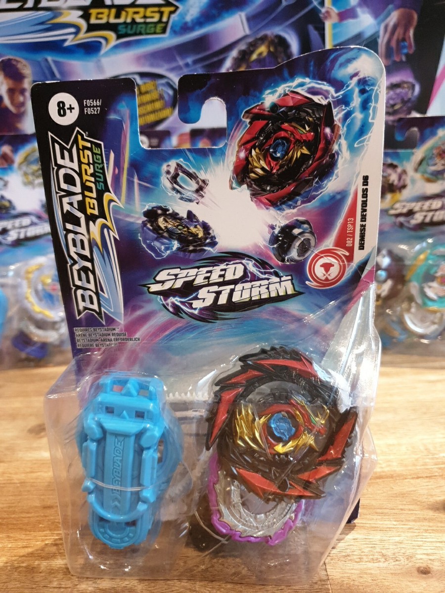 Beyblade Burst Surge SpeedStorm – Set De Combat Motorisé Avec 2 Toupies Et Arène
