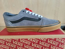 Size 7 LEFT Vans Ward Men's Skate Casual Shoes Suede Gray NIB New VN0A36EMRZ7