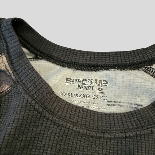 Mossy Sz 3XL 20 22 Oak Break Up Infinity Camo Hunting Shirt LS T15 - Picture 7 of 7