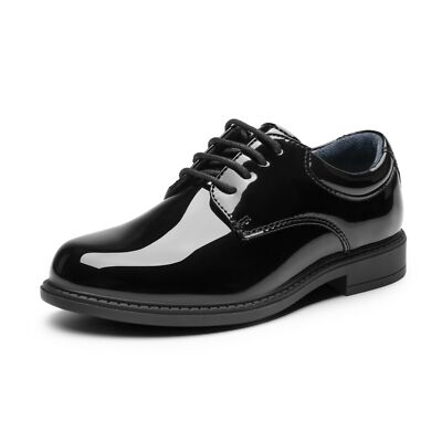formal dress shoes for juniors Children's Leather Shoes For Boys Toddlers Kids Flats For Party We –  Little Boy Swag main image 0
