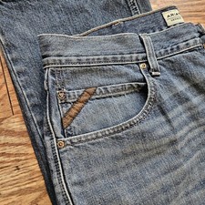 Ariat Legacy Jeans Mens 38x30 Blue Jeans M5 Straight Leg Fit Workwear
