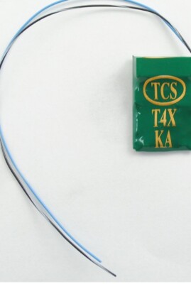 TCS T4X-KA  HO Scale DCC Decoder 9 Pin JST 4 Function  Keep Alive 1438 