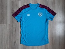 Heart Of Midlothian Football Shirt Training Umbro Soccer Größe M Camiseta