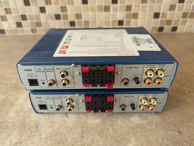LOT OF 2 FRONTROW PRO DIGITAL 940R INFRARED SOUND SYSTEM AMPLIFIER
