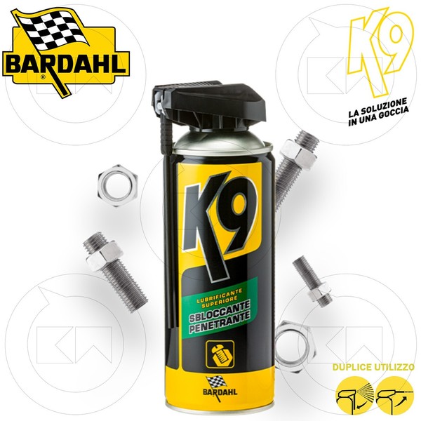Bardahl K9 Schmierstoff Ober- Entriegelung KriechöL Spray 400Ml Motorrad-image
