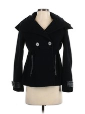 Marc Women Black Wool Blazer 2
