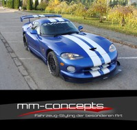 CUP Spoilerlippe FüR Dodge Viper GTS Frontspoiler Spoilerschwert Frontlippe