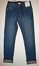 NWT GYMBOREE GIRLS FAIR ISLE FLURRY GEM SKINNY BLUE JEANS SIZE 6
