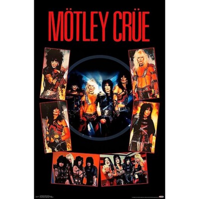 Motley Crue Shout at the Devil Poster Metal Trends International