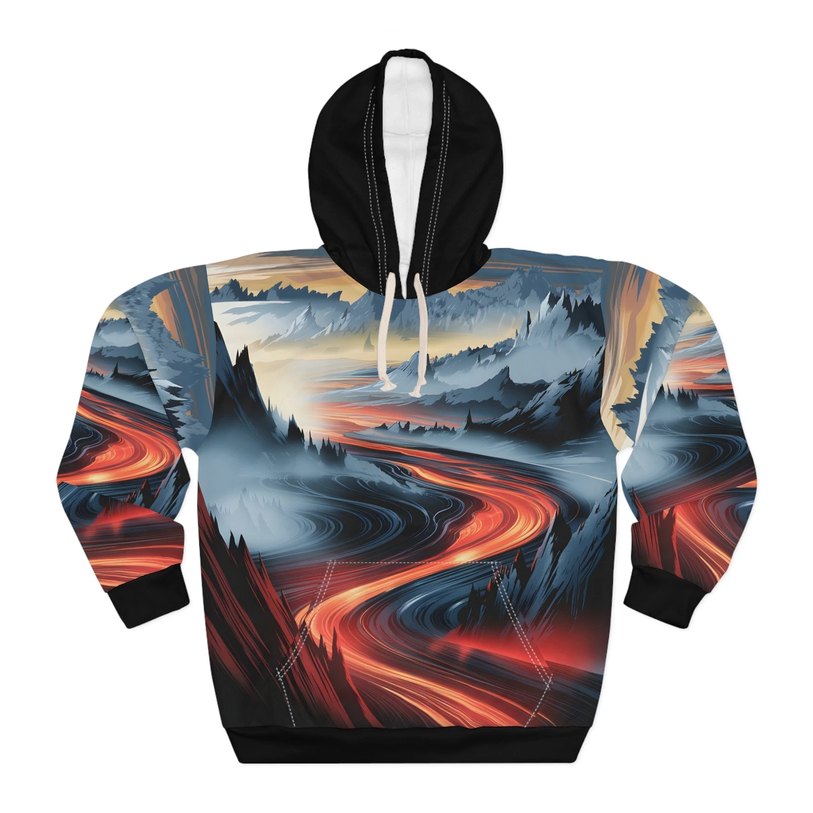 Molten Ridge Hoodie All Over Print Pullover Outdoor Apparel for Travel Lovers
Opens in a new window 