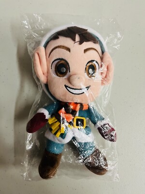 Christmas Elf Plush Stuffed Toy With Scarf Approximately 9”