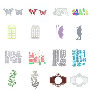 6X Oval Cutting Dies Stencil DIY Scrapbooking Album Paper Craft Set Card Em C2T7