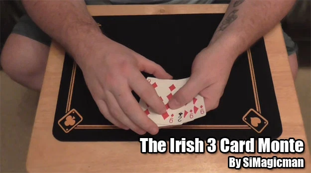 The Irish 3 Card Monte Magic Trick - Image 1 of 1