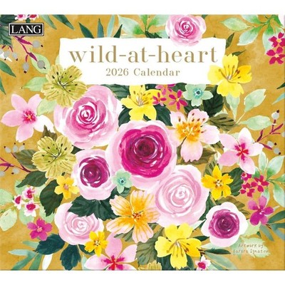 Lang, Wild at Heart 2026 Wall Calendar by Barbra 12.5''W x 0.2''H, 2026 