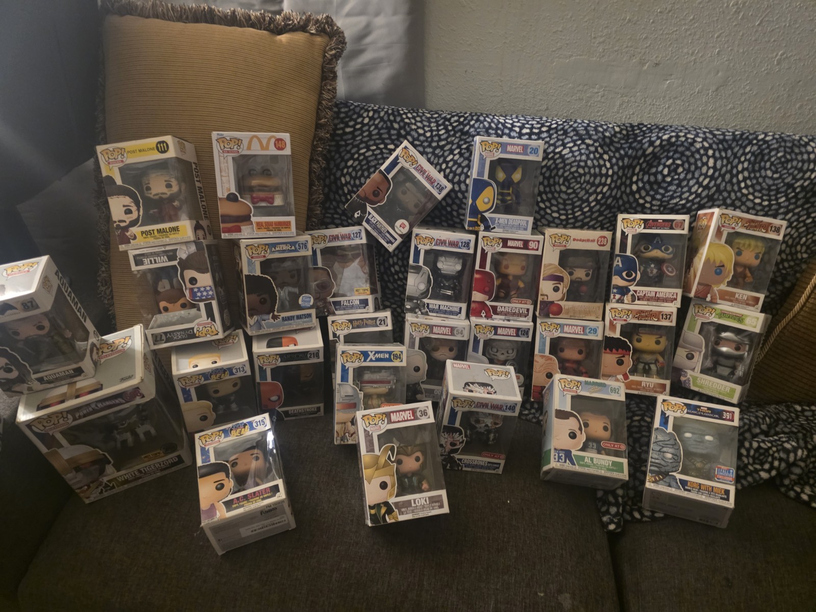 S Mixed Lot Marvel Harry Potter Exclusives Boxed