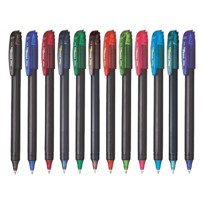 Pentel EnerGel 0.7mm Roller Gel Pen 12 Pens (BL417) Free Ship