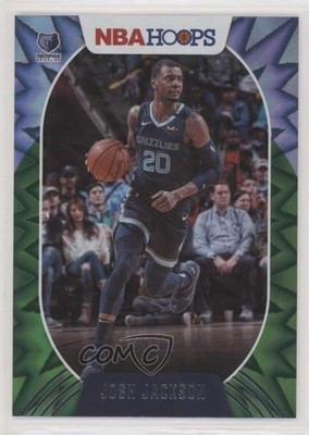 2020-21 Panini NBA Hoops Green Explosion 29/89 Josh Jackson #194 04ag