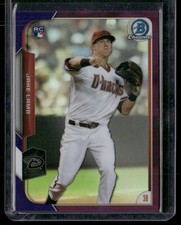 2015 Bowman Chrome #168 Jake Lamb Purple Refractors #/250