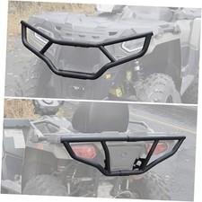 Front  Rear Brush Guard Bumper for Sportsman 450 570 14-20, Heavy-Duty Steel