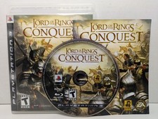 The Lord of the Rings: Conquest (Sony PlayStation 3, PS3, 2009) Clean CIB Tested
