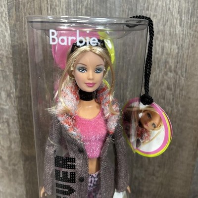 Mattel 2004 Fashion Fever Barbie With Pink Streaked Hair Tokyo Pop