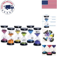 Multi-color Sandglass Timer Set - Efficient T...
