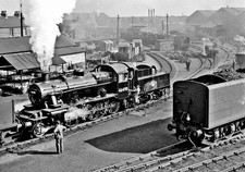 Railway Photograph 6x4    LMS  46498  Darlington  1957.
