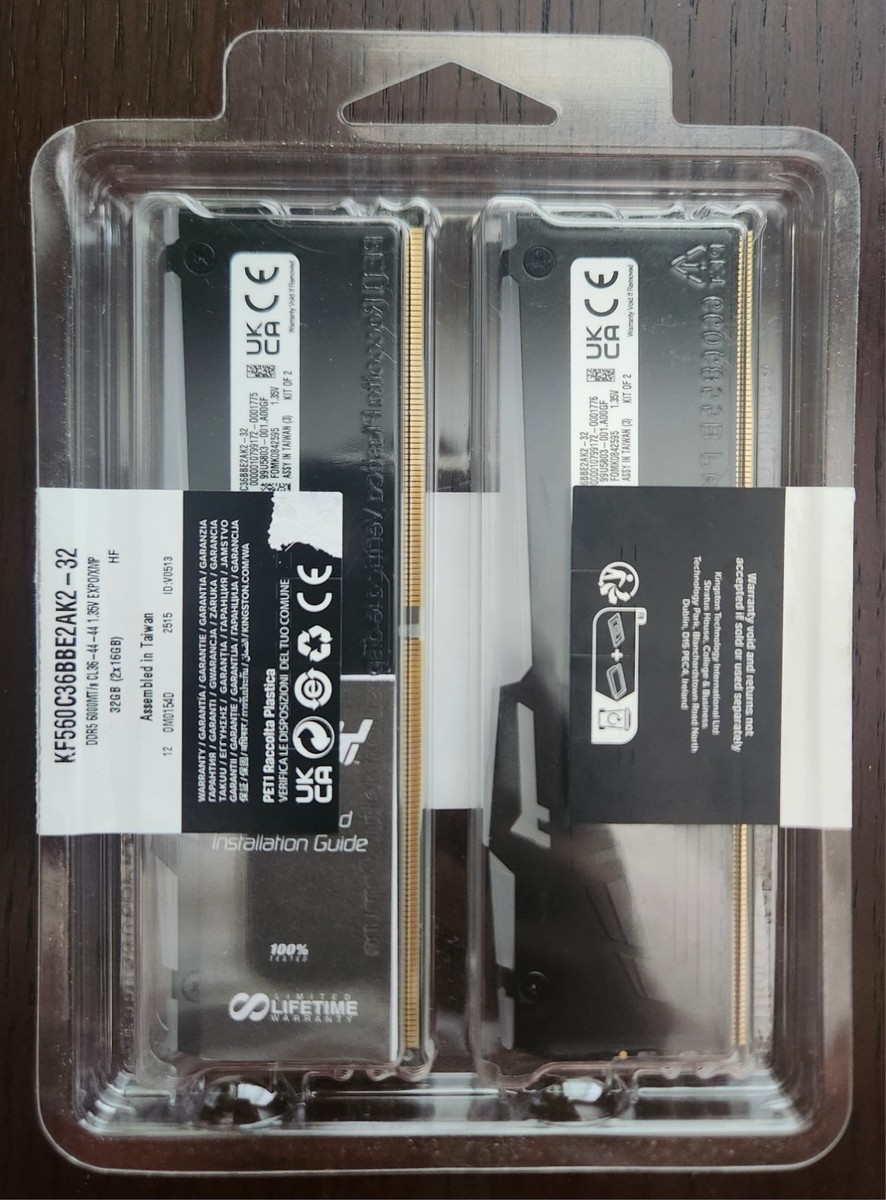 kf560c36bwe2ak2-32 DDR5メモリ32GB(16GBx2枚組) KINGSTON KF560C36BWE2AK2-32 (16GB 2枚組) | パソコン工房【公式通販】