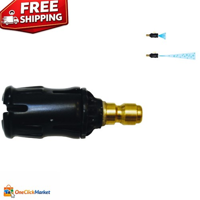 #ad Versatile Stainless Steel Pressure Washer Nozzle with 30#x27; amp; Quick Connect $14.39