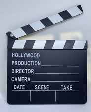 Hollywood Film Production Slate Clapper Board Prop