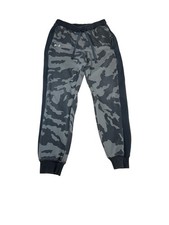 Under Armour Youth Large Camo Fleece Jogger Sweatpants Gray Black