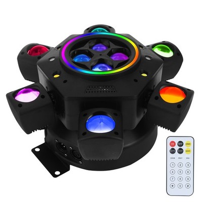 200W RGBW 4-IN-1 Arme Rotieren Laser Licht DJ Bühne Effekt Party Club Disco Lich